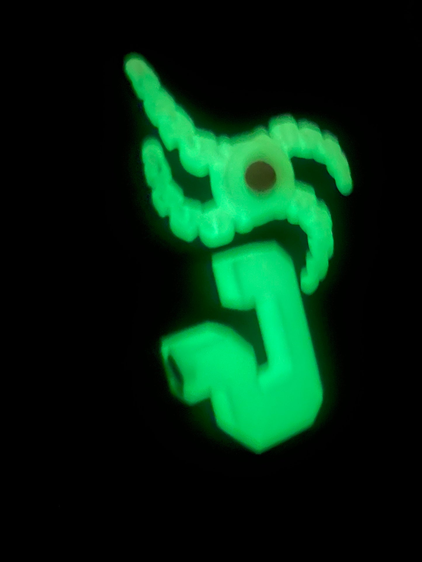 "Hatcessories" Glow Magnetic Question/Jelly Combo