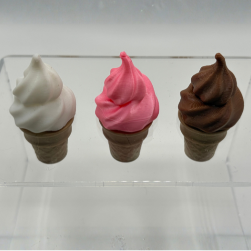 Soft Serve Ice Cream Cone