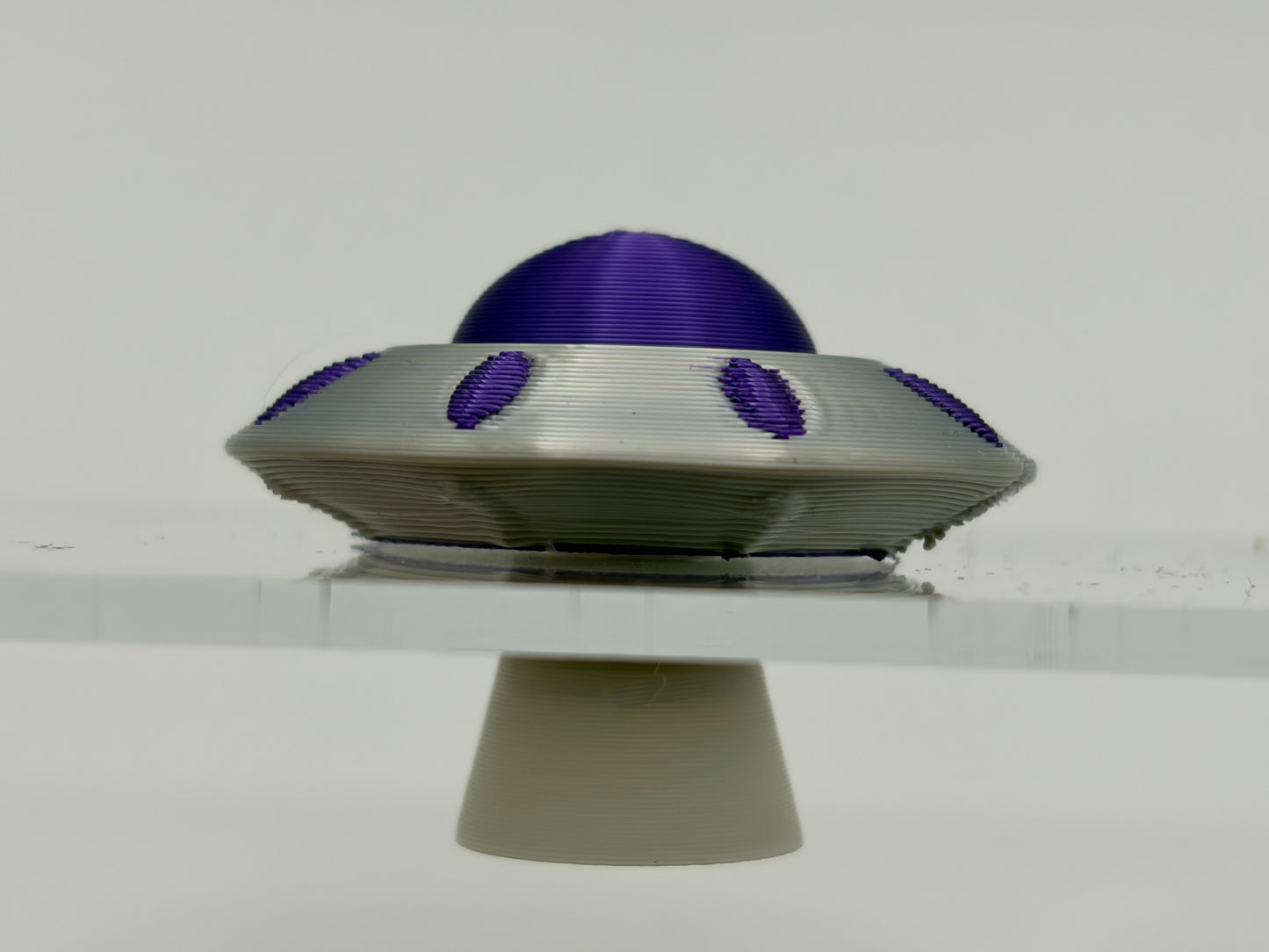 "Hatcessories" UFO v2 w/Glow Tractor Beam