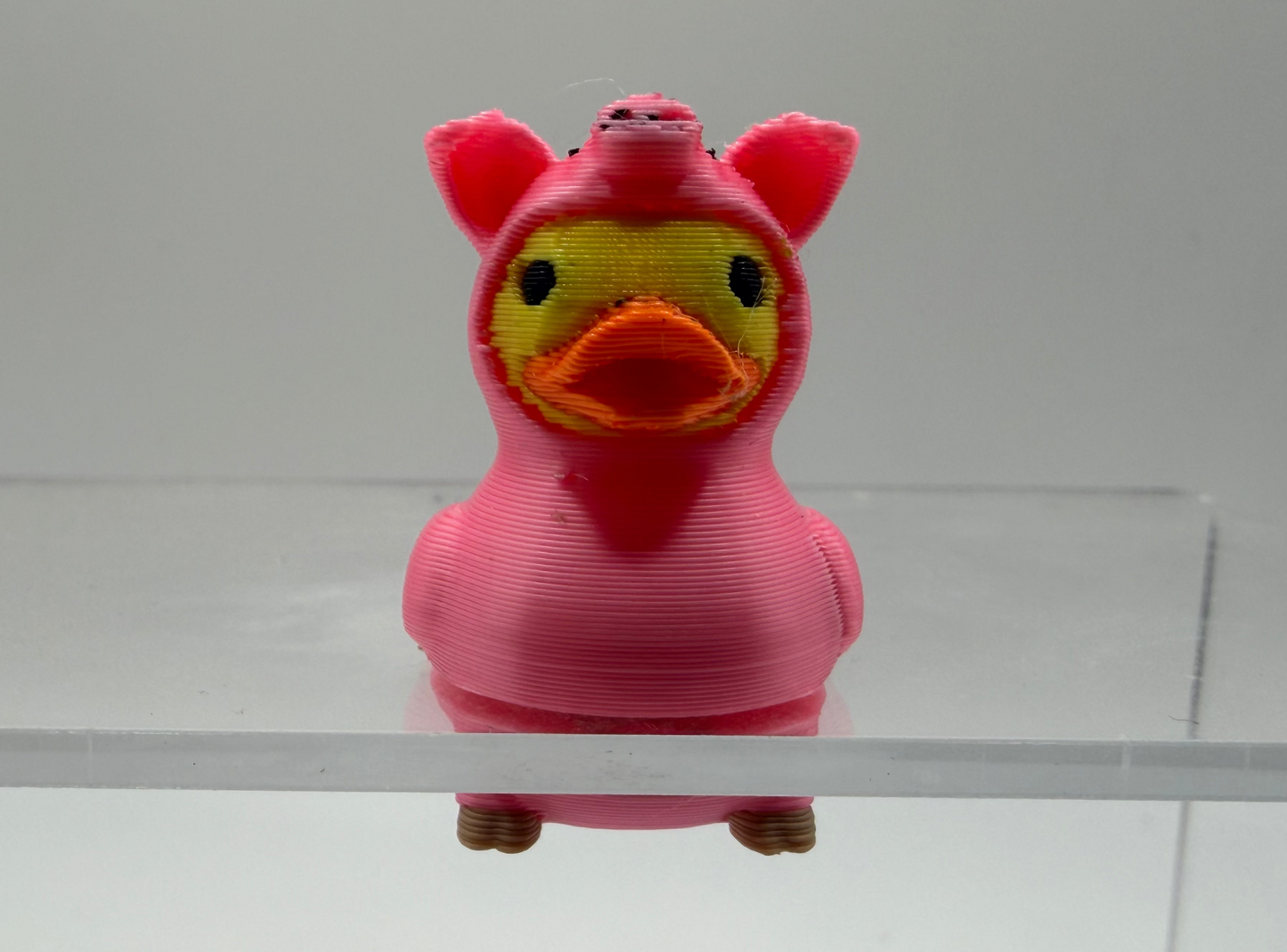 Magnetic Ducky wearing Pig Suit