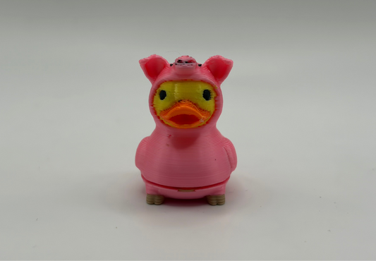 Magnetic Ducky wearing Pig Suit