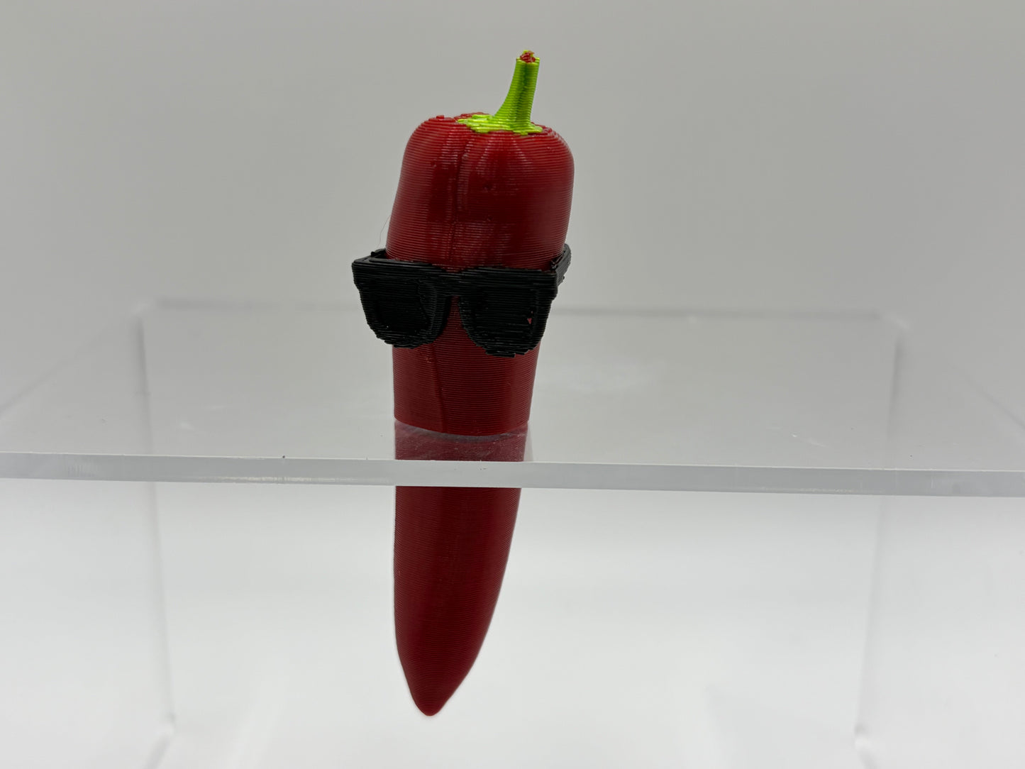 Magnetic Chili Pepper wearing Shades