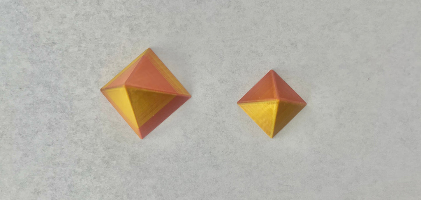 Magnetic Dual Pyramids