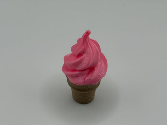 Magnetic Soft Serve Ice Cream Cone