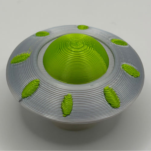 Magnetic UFO v2 w/Glow Tractor Beam